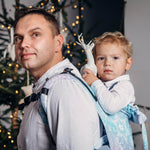 Glittering Snow Queen Toddler Onbuhimo PRO by LennyLamb LennyLamb at Little Zen One