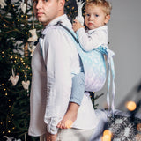 Glittering Snow Queen Toddler Onbuhimo PRO by LennyLamb LennyLamb at Little Zen One