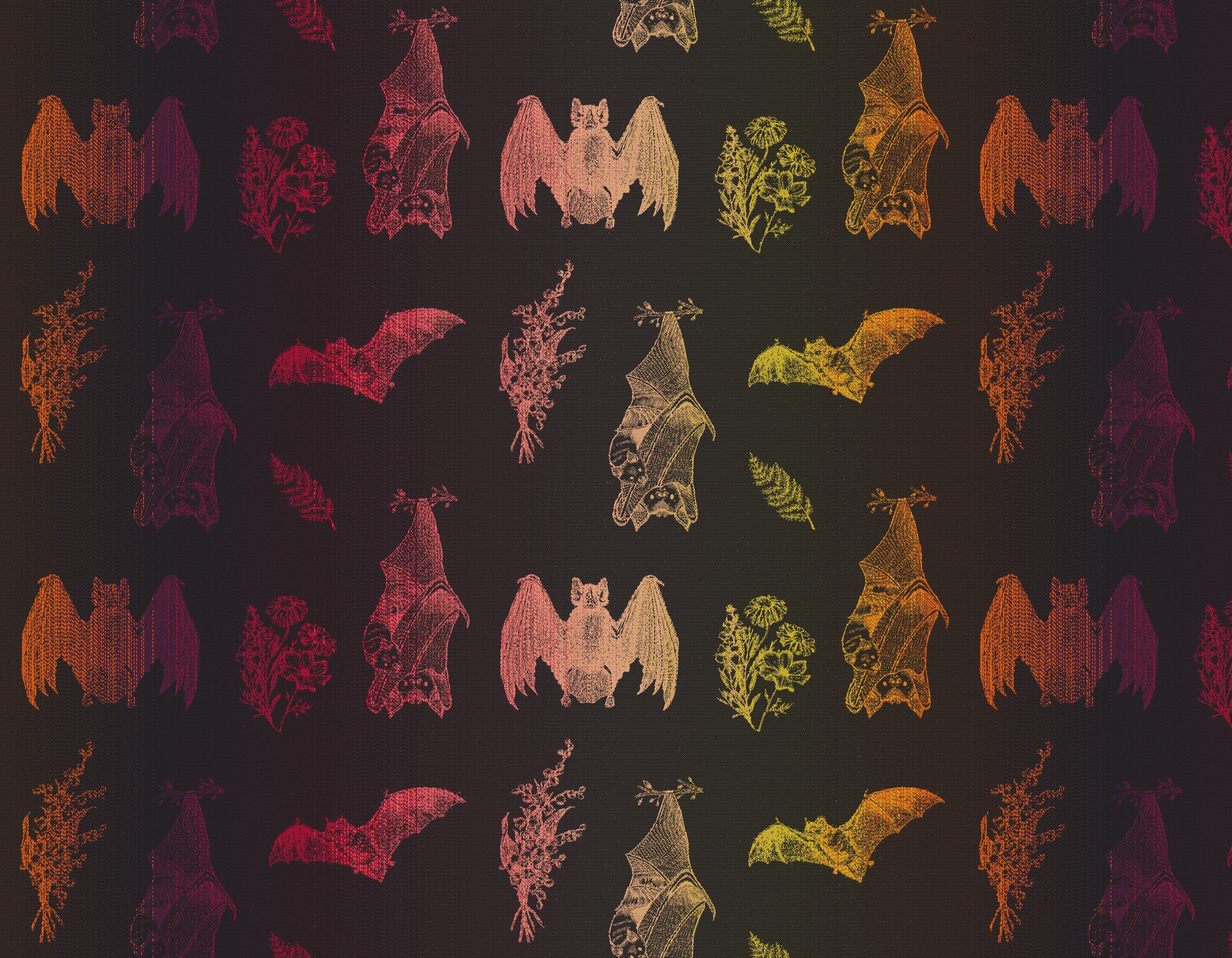 It's Bats Sunset Wrap-Tai Mei Tai by LennyLamb