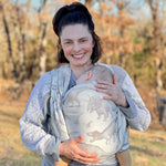 Jurassic Park Ice Desert Woven Wrap by LennyLamb LennyLamb at Little Zen One