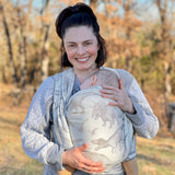 Jurassic Park Ice Desert Woven Wrap by LennyLamb LennyLamb at Little Zen One