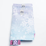 Glittering Snow Queen Drool Pads & Reach Straps by LennyLamb LennyLamb at Little Zen One