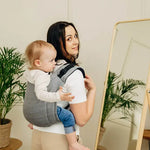 Herringbone Ombre Grey Toddler Onbuhimo PRO by LennyLamb LennyLamb