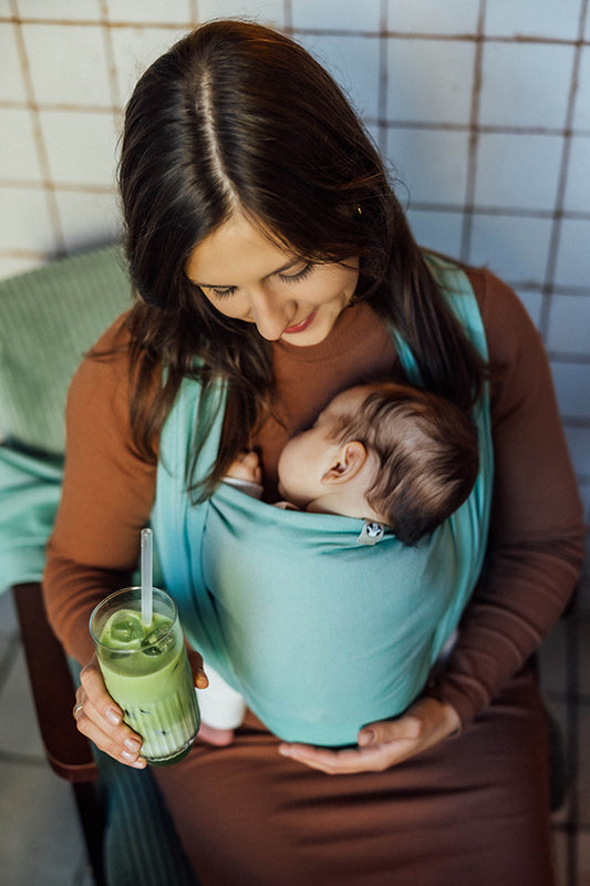 Matcha Woven Wrap by LennyLamb LennyLamb at Little Zen One