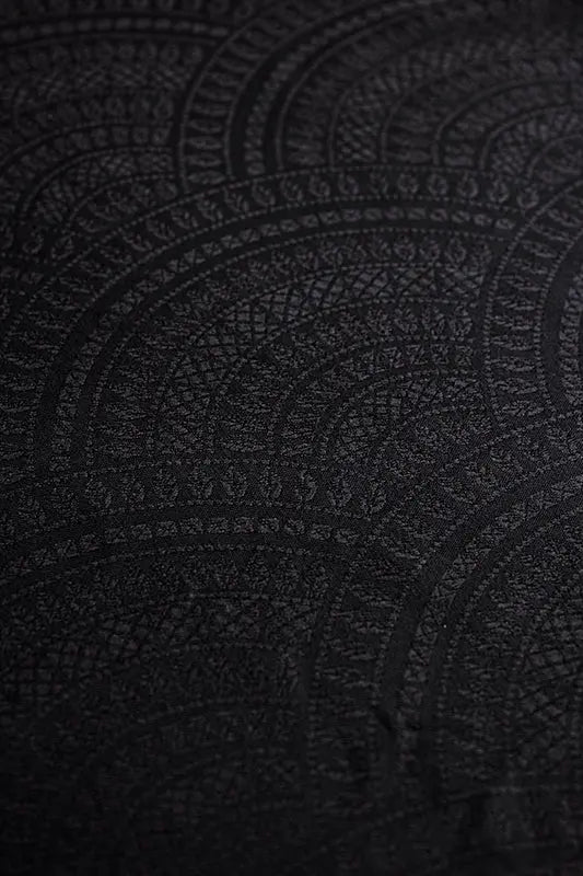 Peacock's Tail Pitch Black Toddler Onbuhimo PRO by LennyLamb LennyLamb