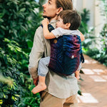 Peacock's Tail Black Opal Toddler Onbuhimo PRO by LennyLamb LennyLamb
