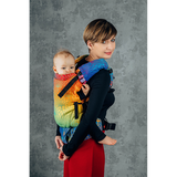 Rainbow Lotus Drool Pads & Reach Straps by LennyLamb