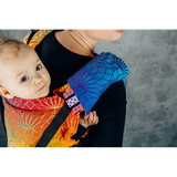 Rainbow Lotus Drool Pads & Reach Straps by LennyLamb