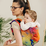 Rainbow Lotus Toddler Onbuhimo PRO by LennyLamb LennyLamb