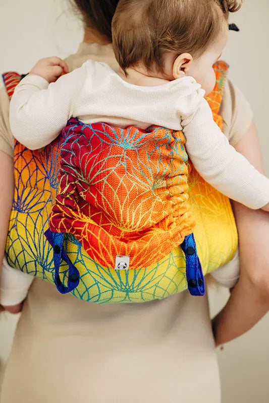 Rainbow Lotus Toddler Onbuhimo PRO by LennyLamb LennyLamb