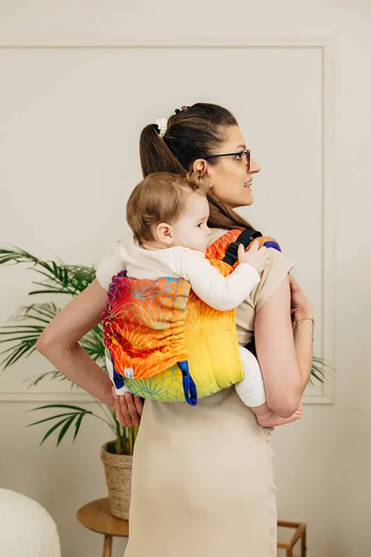 Rainbow Lotus Toddler Onbuhimo PRO by LennyLamb LennyLamb