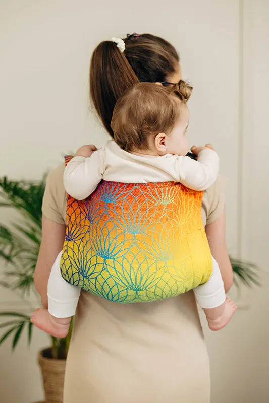 Rainbow Lotus Toddler Onbuhimo PRO by LennyLamb LennyLamb