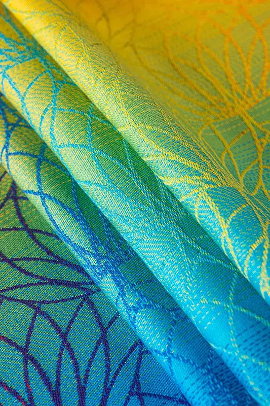 Rainbow Lotus Toddler Onbuhimo PRO by LennyLamb LennyLamb
