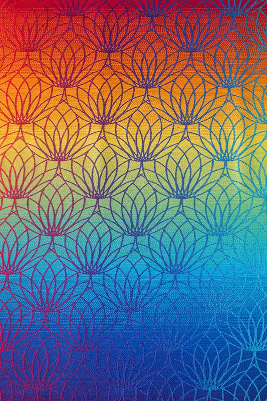 Rainbow Lotus Toddler Onbuhimo PRO by LennyLamb LennyLamb