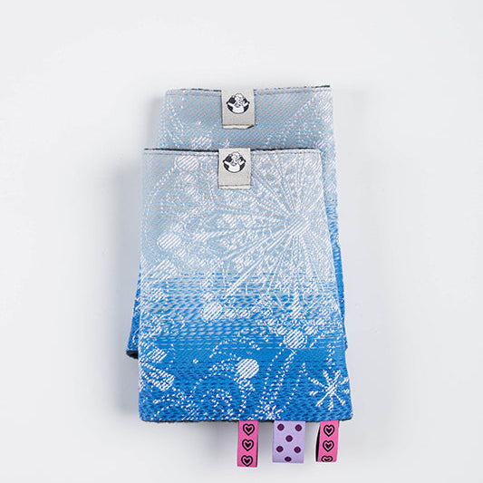 Snow Queen Drool Pads & Reach Straps by LennyLamb LennyLamb at Little Zen One