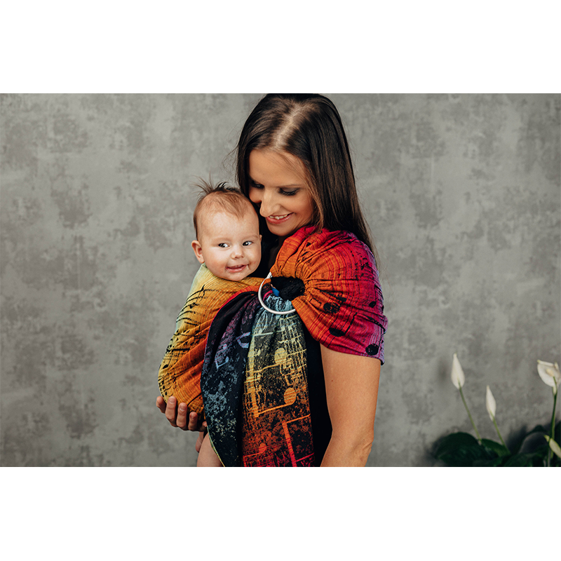 Symphony Rainbow Dark Ring Sling by LennyLamb LennyLamb