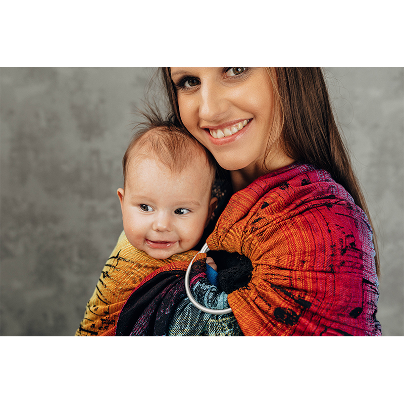 Symphony Rainbow Dark Ring Sling by LennyLamb LennyLamb
