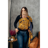Under The Leaves Golden Autumn Ring Sling by LennyLamb