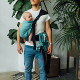 Ombre Green LennyTwin Carrier by LennyLamb