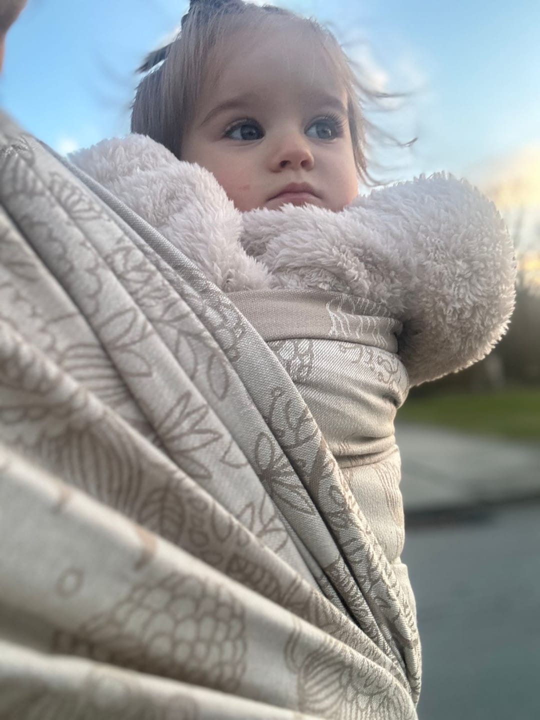 Magic Forest Almond Woven Wrap by Didymos Didymos at Little Zen One