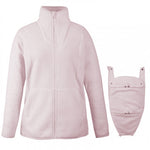 Mamalila Basel Soft Lilac Fleece Maternity and Babywearing Jacket Mamalila at Little Zen One