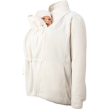 Mamalila Basel Off-White Fleece Maternity and Babywearing Jacket