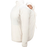 Mamalila Basel Off-White Fleece Maternity and Babywearing Jacket