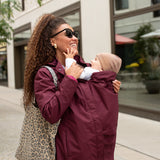 Mamalila Berlin Berry Coat for Maternity + Babywearing Mamalila at Little Zen One