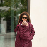 Mamalila Berlin Berry Coat for Maternity + Babywearing Mamalila at Little Zen One