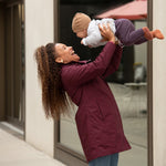 Mamalila Berlin Berry Coat for Maternity + Babywearing Mamalila at Little Zen One