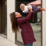 Mamalila Berlin Berry Coat for Maternity + Babywearing Mamalila at Little Zen One