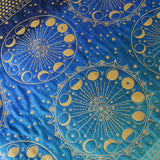Augmenta Lunae Lineate 1m Fabric Piece by Oscha Oscha