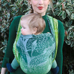Jungle Through the Glade Woven Wrap by Oscha Oscha at Little Zen One