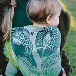 Jungle Through the Glade Woven Wrap by Oscha Oscha at Little Zen One