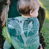Jungle Through the Glade Woven Wrap by Oscha Oscha at Little Zen One