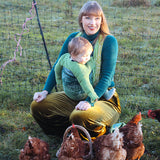 Jungle Through the Glade Woven Wrap by Oscha Oscha at Little Zen One