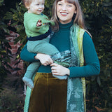 Jungle Through the Glade Woven Wrap by Oscha Oscha at Little Zen One