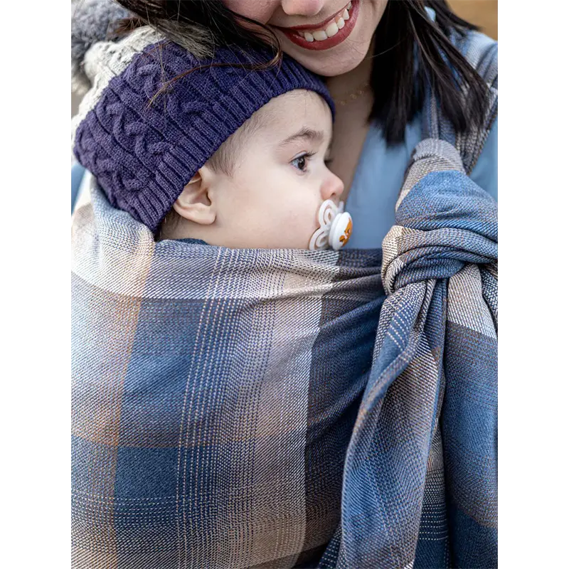 Leithen Tartan Woven Wrap by Oscha Oscha