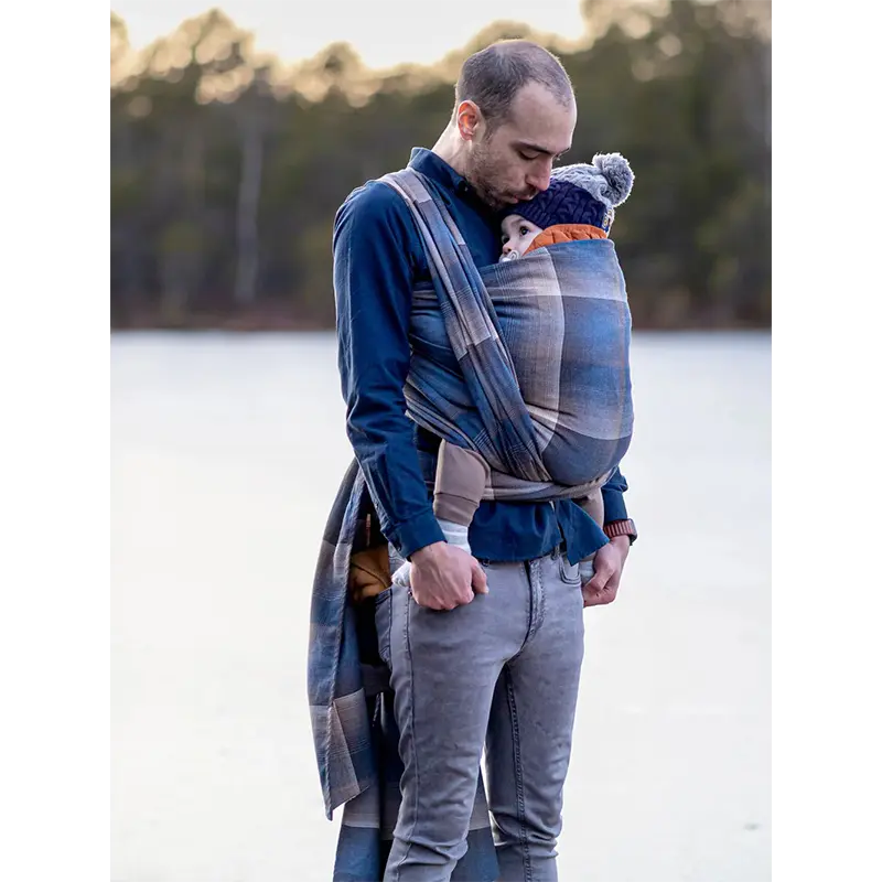 Leithen Tartan Woven Wrap by Oscha Oscha