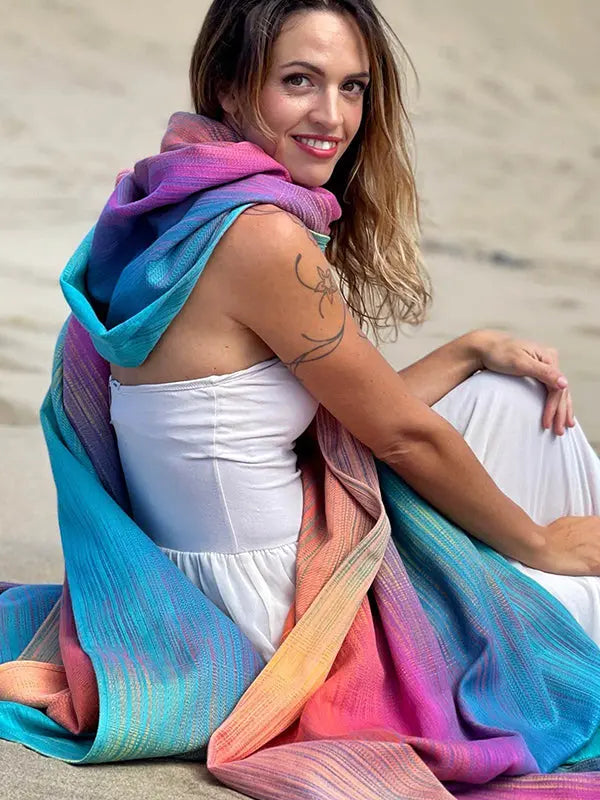 Matrix Aura Shawl by Oscha Oscha