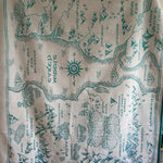 Realm of Middle-earth Moonlit Brushed Cotton Throw by Oscha Oscha