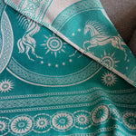 Rohan Entwash Brushed Cotton Throw by Oscha Oscha