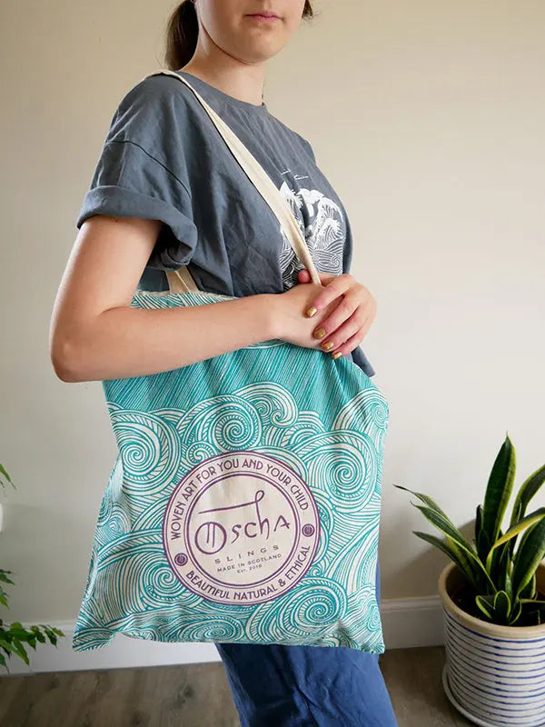 Sea Salt Tote Bag by Oscha Oscha