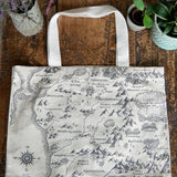 Realm of Middle-earth™ Large  Eco Tote Bag by Oscha
