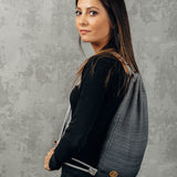 Ombre Grey Sackpack by LennyLamb
