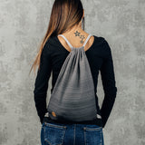 Ombre Grey Sackpack by LennyLamb