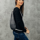 Ombre Grey Sackpack by LennyLamb