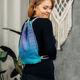 Peacock's Tail Fantasy Sackpack by LennyLamb