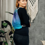 Peacock's Tail Fantasy Sackpack by LennyLamb