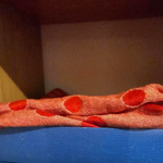 Red dots silk DidySling Ring Sling by Didymos Didymos at Little Zen One